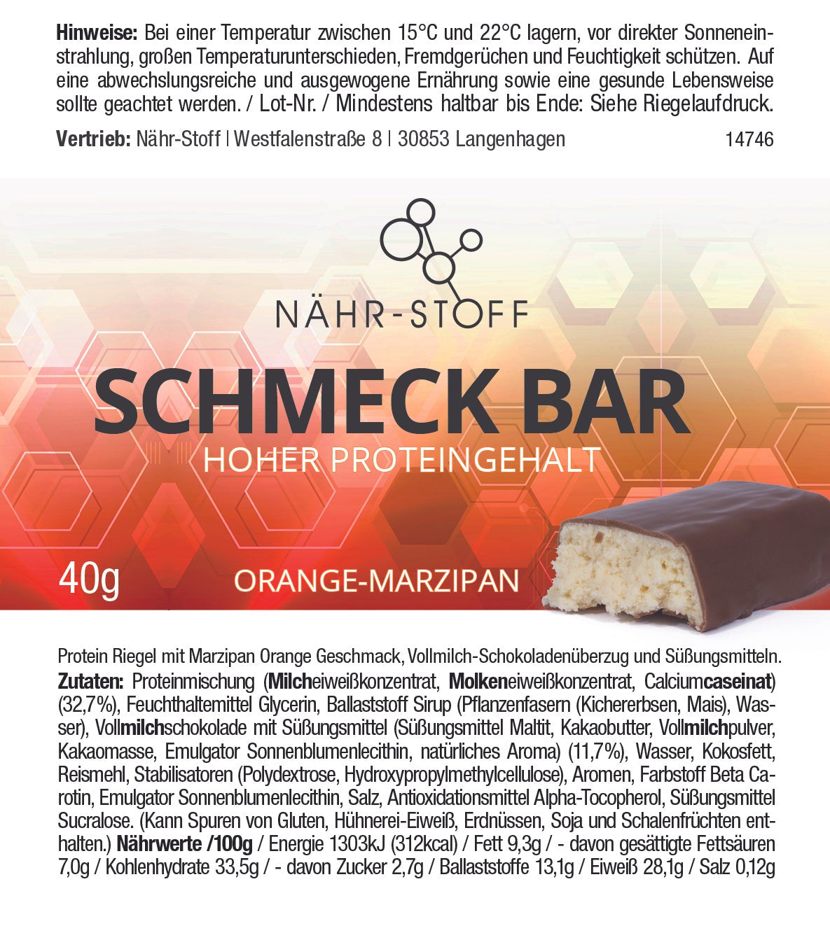 Schmeck Bar - 28% Protein Riegel