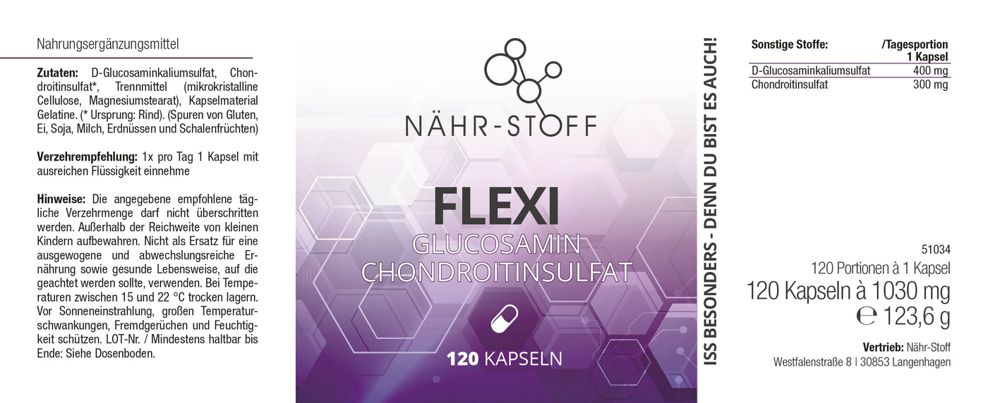 Flexi - Glucosamin/Chondroitinsulfat