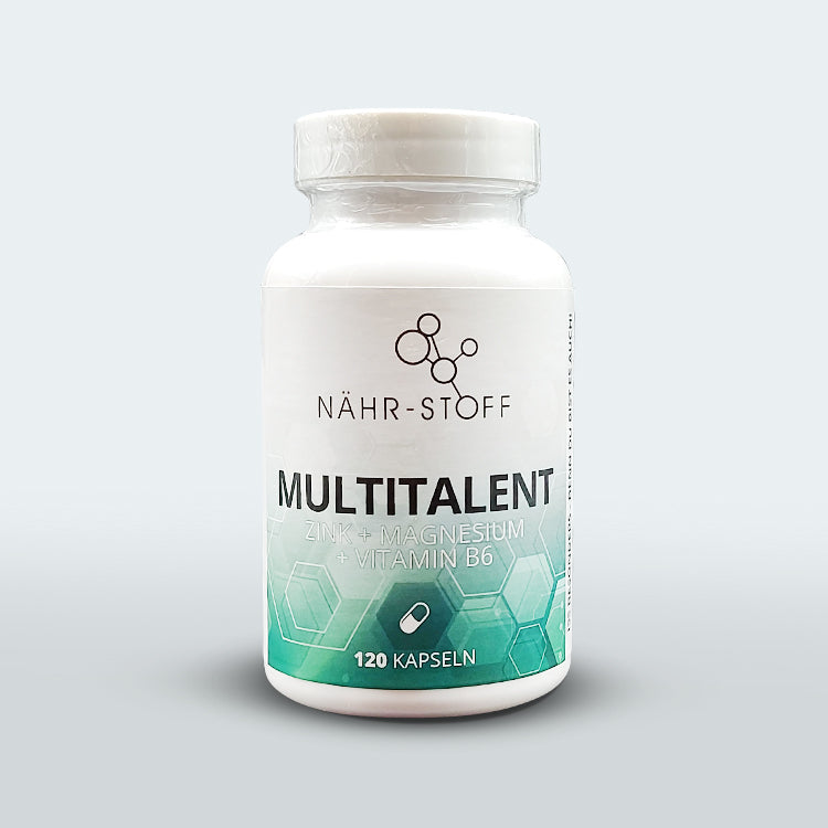 Multitalent - Zink, Magnesium + Vitamin B6